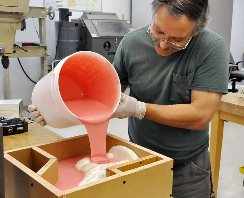 Pouring Hapsil 360 Silicone